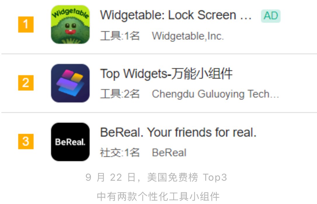 US App Store top free chart